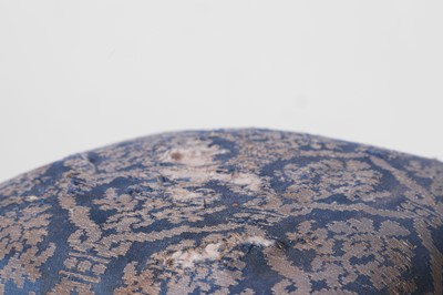 Lot 413 - A pair of Victorian walnut and inlaid footstools