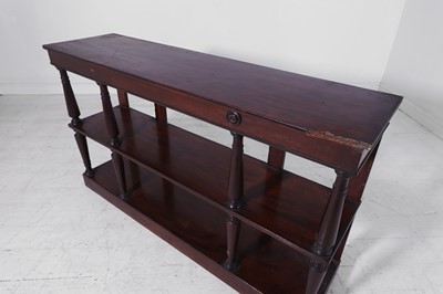 Lot 363 - A Regency mahogany side cabinet