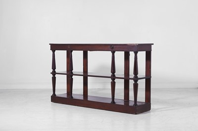 Lot 363 - A Regency mahogany side cabinet