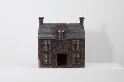 Lot 380 - A folk art model of a house