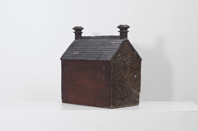 Lot 380 - A folk art model of a house