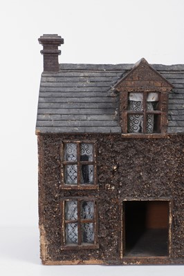 Lot 380 - A folk art model of a house