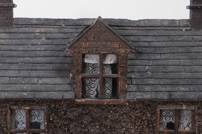 Lot 380 - A folk art model of a house