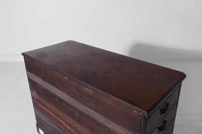 Lot 312 - A George III mahogany chest of drawers