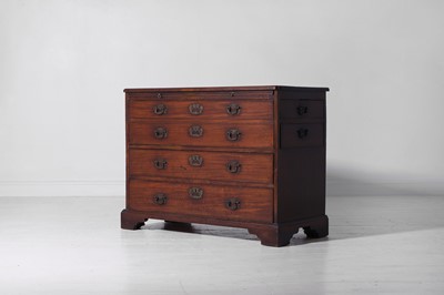 Lot 312 - A George III mahogany chest of drawers