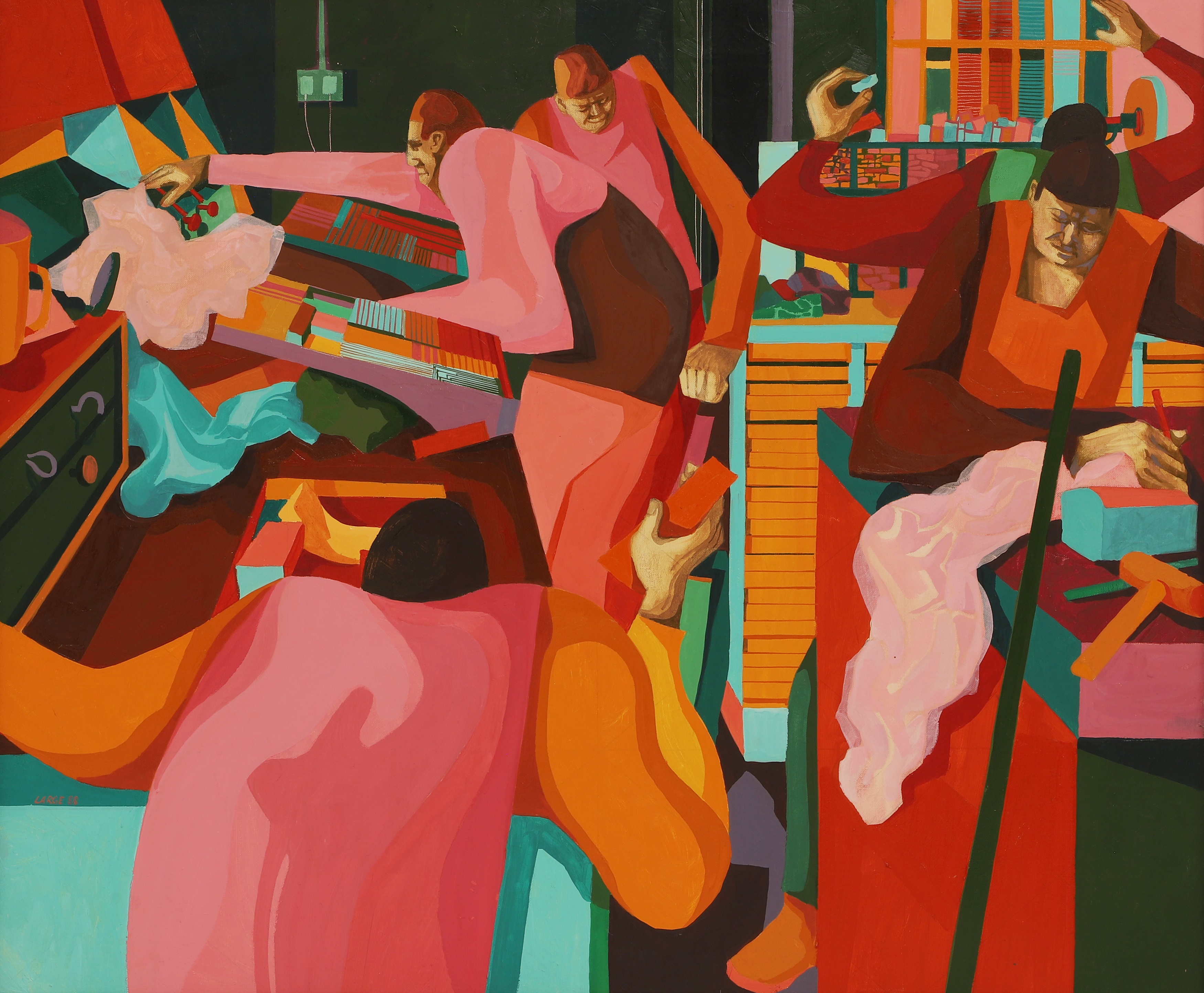 George Large Lot 138 - George Large (b.1936)