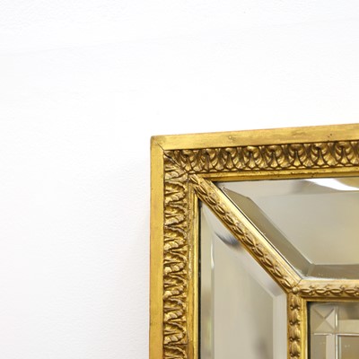 Lot 153 - A George III-style gilt gesso pier mirror