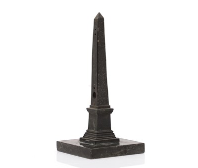 Lot 120 - An obelisk in Egyptian style