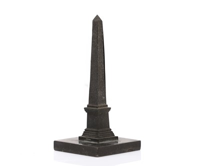 Lot 120 - An obelisk in Egyptian style