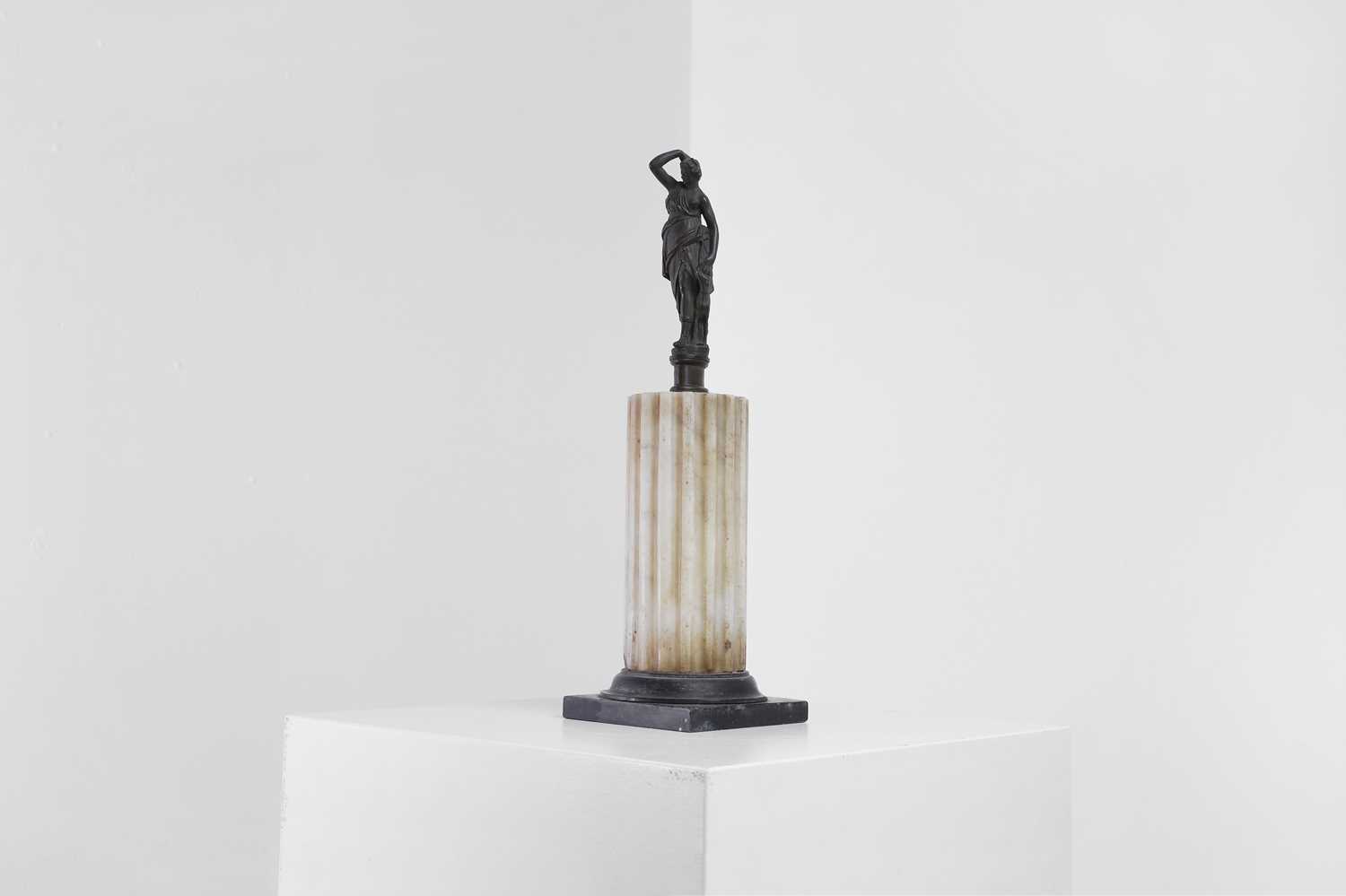 Lot 430 - A bronze figure of Diana