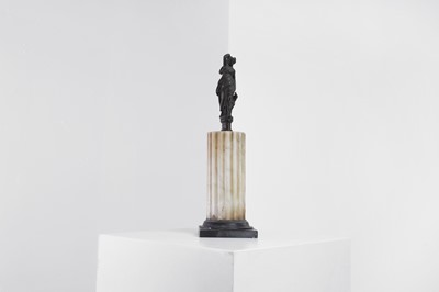 Lot 430 - A bronze figure of Diana