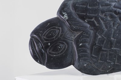 Lot 434 - Two Inuit stone carvings