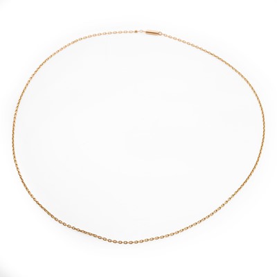 Lot 300 - A cable link chain