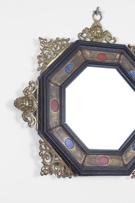 Lot 375 - A pair of grand tour Renaissance-style mirrors