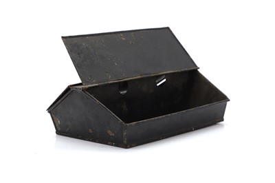 Lot 167 - A toleware cutlery holder