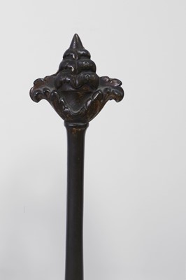 Lot 328 - Two metal door porters