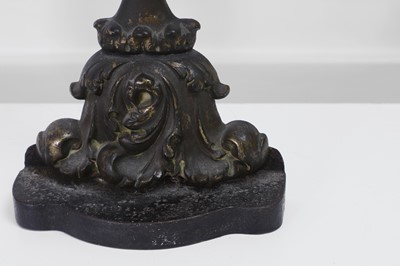 Lot 328 - Two metal door porters