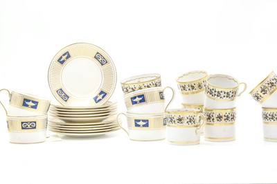 Lot 52 - A collection of Coalport and Spode porcelain cups and saucers