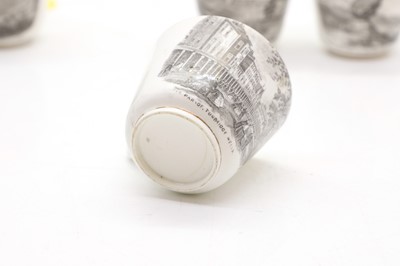 Lot 70 - Four Tunbridge Wells porcelain cups