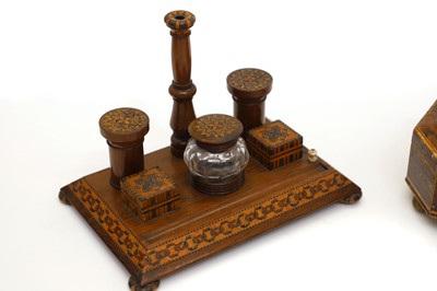 Lot 118 - A Tunbridge ware box