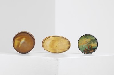 Lot 327 - Three tobacco boxes