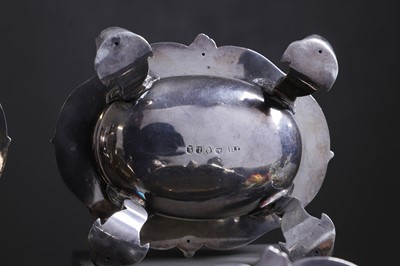Lot 440 - Four George III silver-gilt salt cellars