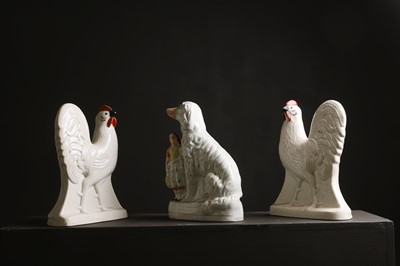 Lot 354 - A group of Staffordshire pottery