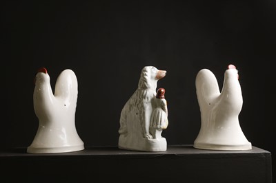 Lot 354 - A group of Staffordshire pottery