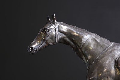 Lot 442 - A Victorian silver model of the racehorse 'Edenbridge Alfonso 1877'