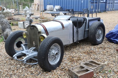 Lot 313 - A unique scratch-built 'Bentley' petrol model car