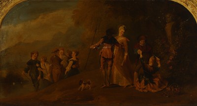 Lot 230 - After Jean-Antoine Watteau
