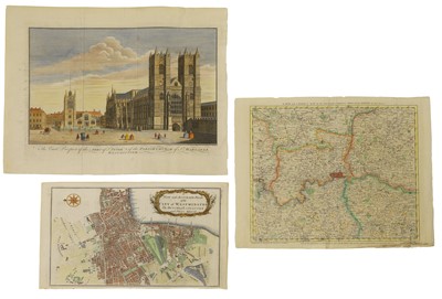 Lot 26 - Four MAPS Of LONDON, Etc: 1- Cole, B: A New and Accurate Plan of the City of Westminster