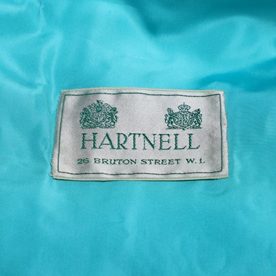 Lot 1346 - A Norman Hartnell silk coat and occasion dress