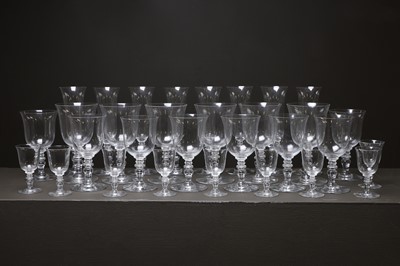 Lot 522 - A Baccarat crystal glass suite
