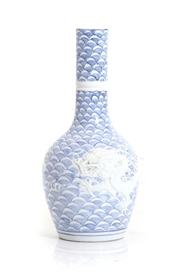 Lot 53 - A Chinese blue and white vase