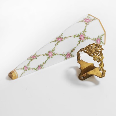 Lot 51 - A Baccarat opaline glass vase