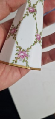 Lot 51 - A Baccarat opaline glass vase