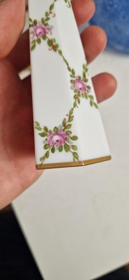 Lot 51 - A Baccarat opaline glass vase