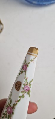 Lot 51 - A Baccarat opaline glass vase