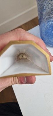 Lot 51 - A Baccarat opaline glass vase