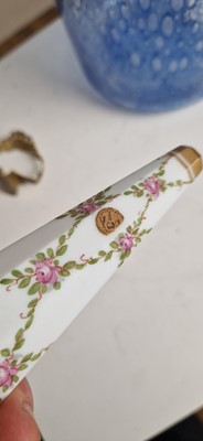 Lot 51 - A Baccarat opaline glass vase