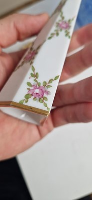 Lot 51 - A Baccarat opaline glass vase