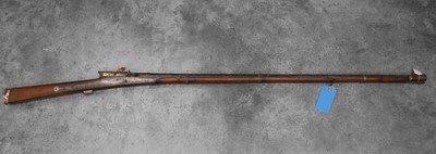 Lot 382 - A Toradar matchlock musket