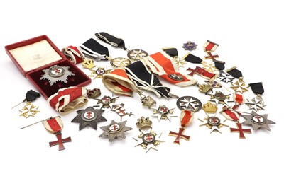 Lot 311 - A collection of Masonic Knights Templar medals and jewels