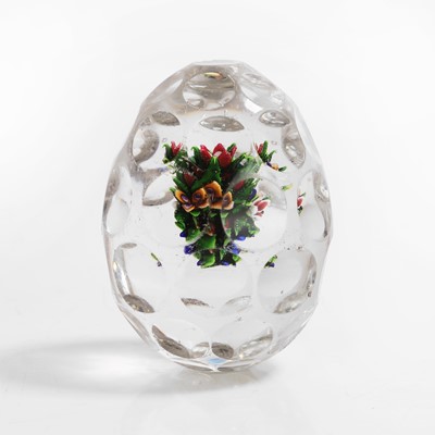 Lot 37 - A Saint-Louis glass hand-cooler paperweight