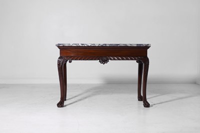 Lot 116 - A George II-style mahogany pier table