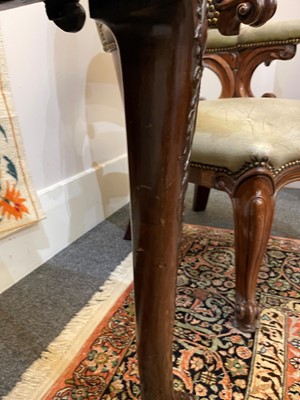 Lot 116 - A George II-style mahogany pier table