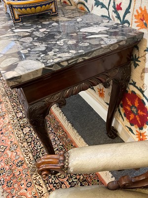 Lot 116 - A George II-style mahogany pier table