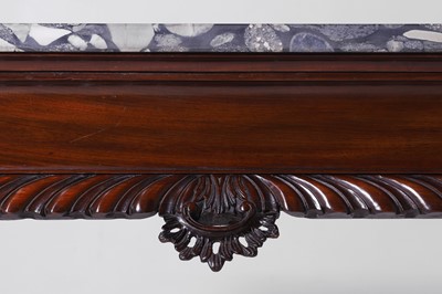 Lot 116 - A George II-style mahogany pier table