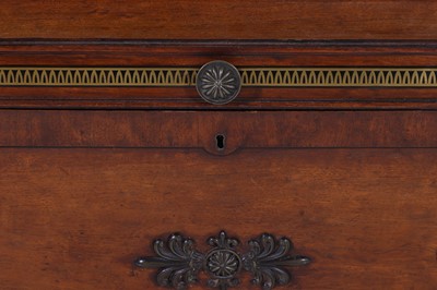 Lot 244 - A Regency mahogany wine cooler in the manner of George Oakley